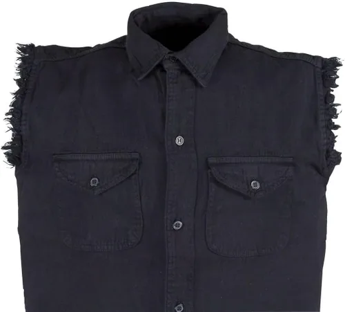 Vista 5 de Camiseta de manga corta para hombre, color negro y azul