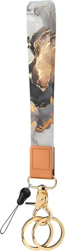 Vista 32 de Llavero de pulsera para mujeres y hombres, soporte para llavero, cordón de muñeca para llaves Animal
