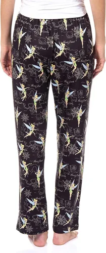 Vista 5 de Disney Tinker Bell Sleep Never Land Map Symbols - Pantalones de pijama para mujer