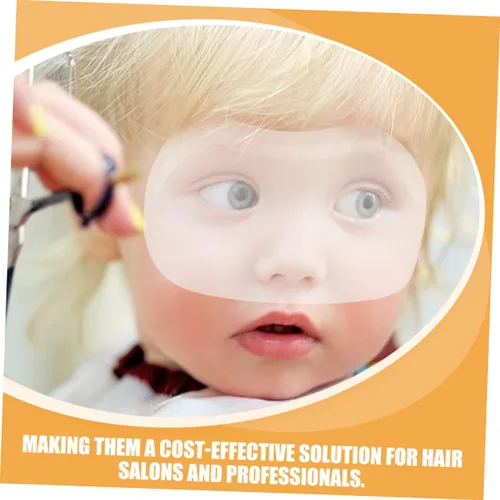 Vista 5 de Escudo facial de PVC 300pcs para clientes de peluquería de corte de pelo
