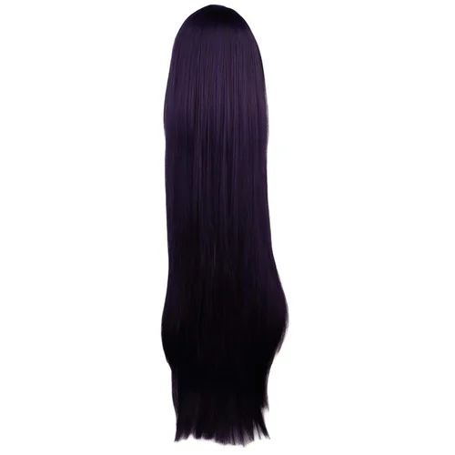 Vista 4 de MAGGAZ Peluca de cosplay 2021 Anime Kakegurui School Cosplay Pelucas Jabami Yumeko peluca mujer púrpura pelucas largas de fibra resistente al calor
