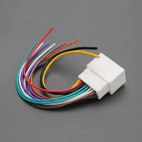 Vista 7 de Reemplazo del conector del arnés de cableado de la radio del coche compatible con Ford F150/F250/F350/F450/F550 Adaptador de arnés estéreo