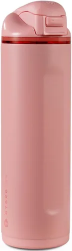 Vista 57 de HydroJug Ease2o - Botella de agua aislada de 24 onzas, tapa con popote y Duna