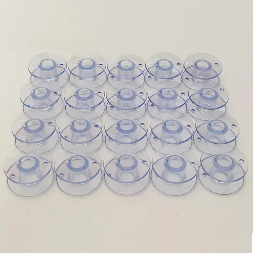 Vista 2 de Bobinas de plástico para máquina de coser Singer Heavy Duty 44S 4411, 4423, 4452, 5511, 5523, 5532 (20 unidades)