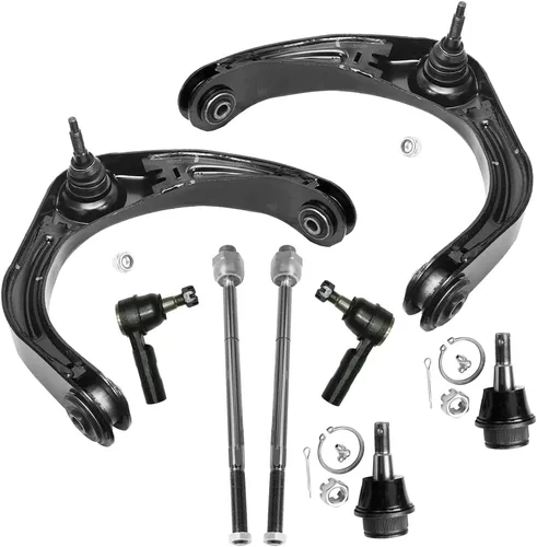 Vista 180 de Detroit Axle - Kit de suspensión frontal de 8 piezas para Chevy Silverado