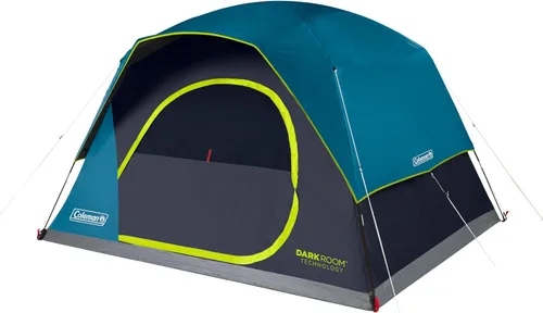 Vista 9 de Coleman Tienda de campaña Skydome para 4/6/8/10 personas con lluvia, configuración de 5 minutos, bloquea el 90% de la luz solar, un 20% más