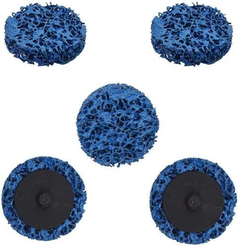 Vista 3 de Paquete de 5 tiras fáciles de cambio rápido de 2 pulgadas y discos de limpieza aptos para pintura óxido