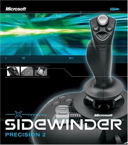 Vista 2 de Microsoft Sidewinder Precision 2 Joystick