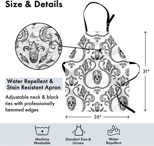 Vista 4 de Lunarable Multicolor Apron