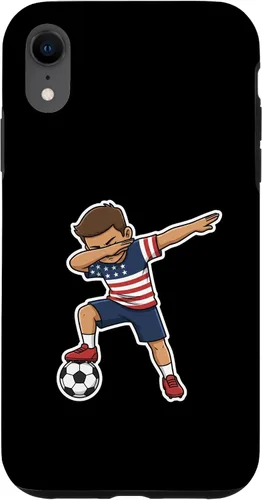 Vista 25 de Dab, Patriotic American Flag Player Case for iPhone 17