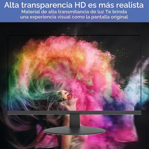 Vista 8 de KEANBOLL Panel protector de pantalla antiluz azul para monitor de computadora de 24 pulgadas, filtro de bloqueo de luz azul, protector antirreflejos