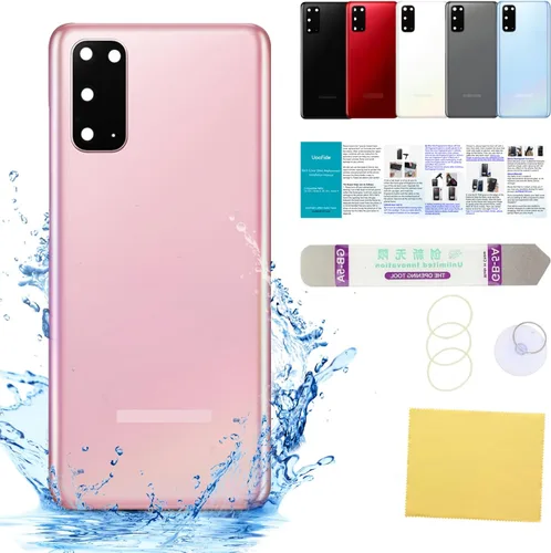 Vista 65 de Compatible con Samsung Galaxy Note 8 - Carcasa trasera de repuesto de cristal de 6.3 pulgadas, SM-N950, todos los portadores con manual de Negro