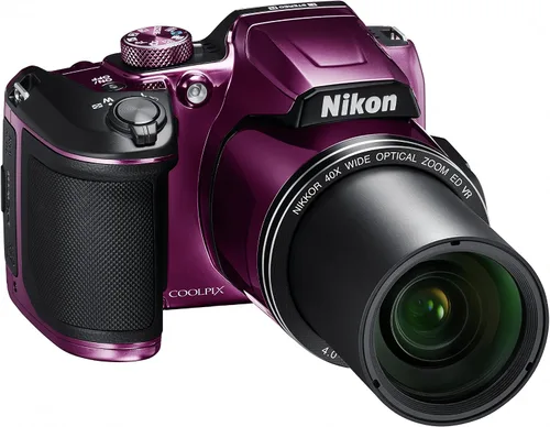 Vista 7 de Nikon COOLPIX B500 Cámara digital con zoom óptico de 16MP 40x con Wi-Fi incorporado - (ciruela) - (versión internacional)