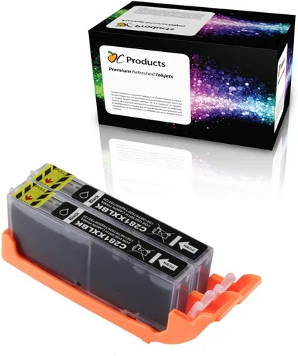 Vista 5 de Cartucho de tinta de repuesto compatible con Canon PGI-280 PGI-280XXL, 2 unidades para PIXMA TR7520 TR8520 TS702 TS6120 TS6220 TS8120 TS9120