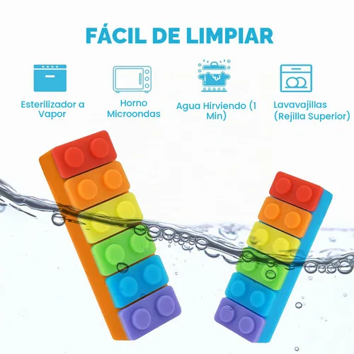 Vista 3 de Collar masticable, paquete de collar sensorial para niños con TDAH, autismo, necesidades de morder, palo masticable de motor oral, masticable