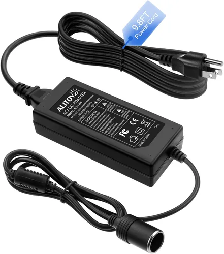 Vista 10 de ALITOVE Convertidor de CA a CC de 12 V, 5 A, 60 W, 110 V a 12 V, convertidor de encendedor de cigarrillos, adaptador a enchufe de pared, adaptador