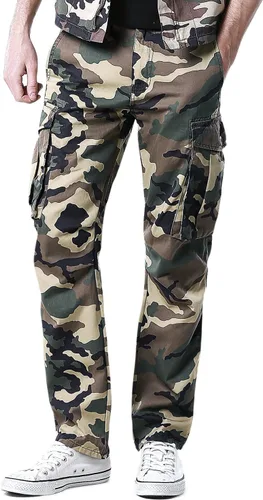 Vista 17 de Match Men's Casual Cargo Pants
