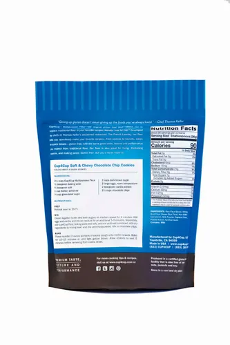 Vista 2 de Cup4Cup Harina multiuso, 2 libras, harina certificada sin gluten, sustitución de harina multiuso 1:1, sin OMG, Kosher, hecha en los EE. UU., paquete