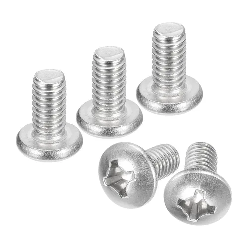 Vista 57 de uxcell Tornillos de máquina de cabeza redonda de 1/4-20x1, tornillo de acero inoxidable 304 18-8, accionamiento Phillips, totalmente roscado