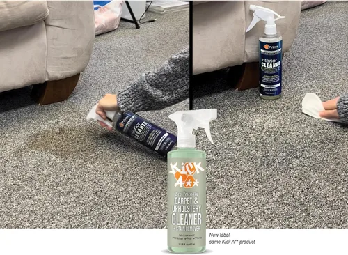 Vista 3 de Prime Solutions KICK A** Limpiador y desengrasante concentrado multiusos, detergente superior para máquina de limpieza de alfombras; potente