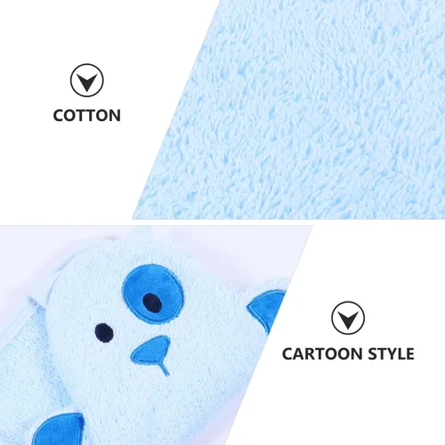 Vista 9 de FRCOLOR Guantes de baño para bebés, guantes de baño para bebés, esponja de baño para niños, toallas de baño para bebés, esponja de baño para bebés