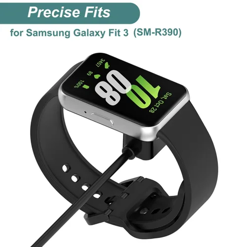 Vista 3 de Cargador para reloj Galaxy Fit 3 SM-R390 Fitness (1.8ft/55cm)