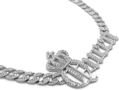 Vista 3 de Collar de cadena cubana Miami de 0.394in, 18, 20, 24 pulgadas
