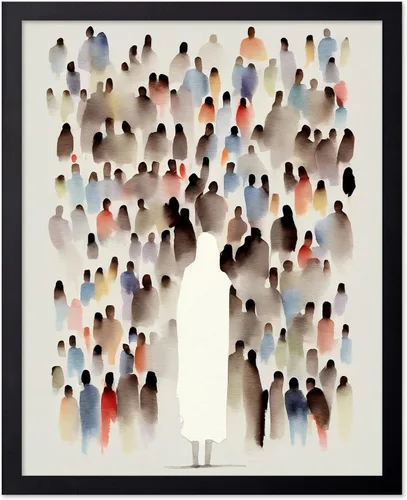 Vista 51 de Poster Master Póster de retrato vintage, impresión cristiana retro, regalo para religiosos, amigos, cara de Jesucristo, sudario de Turín, Biblia