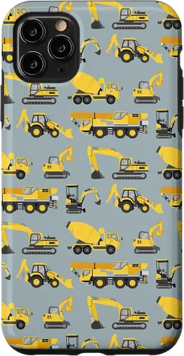 Vista 13 de Fun Construction Vehicles Truck Pattern Case for iPhone 17