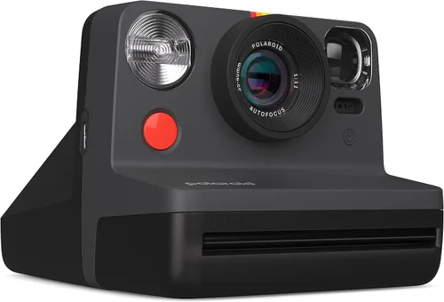 Vista 2 de Polaroid Now 2nd Generation I-Type Cámara de película instantánea - Negro (9095)