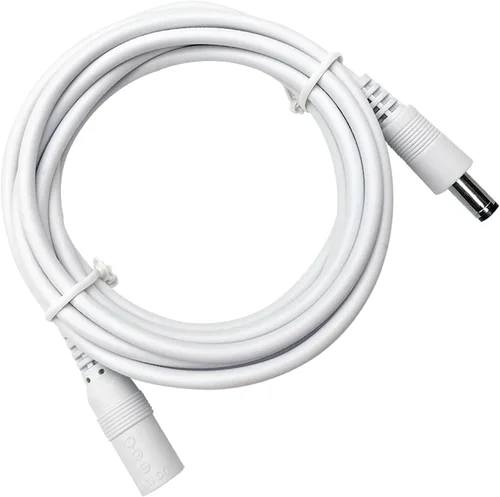 Vista 11 de Cable de extensión de alimentación CC de 6 pies 2 M, cobre puro de primera calidad, adaptador de corriente de 12 V, cable de extensión de 0.217 in x