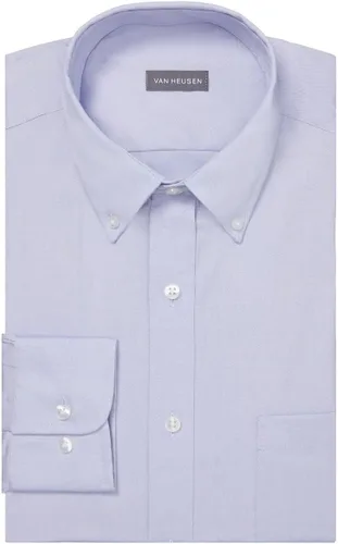 Vista 3 de Van Heusen Van Heusen - Camisa de vestir para hombre, ajuste regular, cuello con botones, color liso
