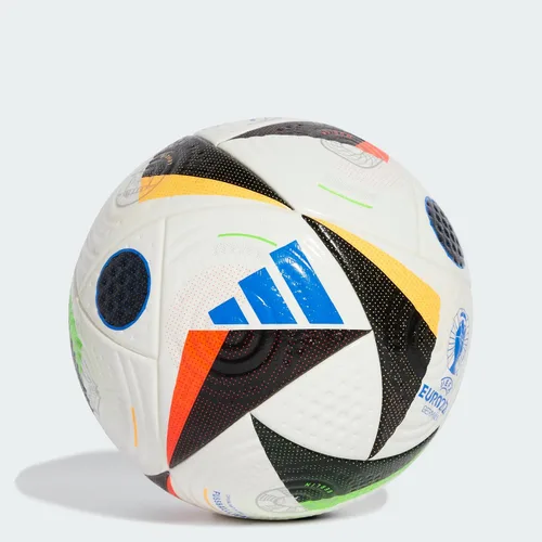 Vista 6 de adidas Fussballliebe Euro 2024 FIFA Quality Pro Ball IQ3682, unisex, balón de fútbol, blanco/negro/azul brillante, 5