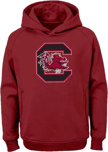 Vista 2 de NCAA Youth 8-20 Team Color Performance Primary Logo Sudadera con capucha Aburn Tigers Armada