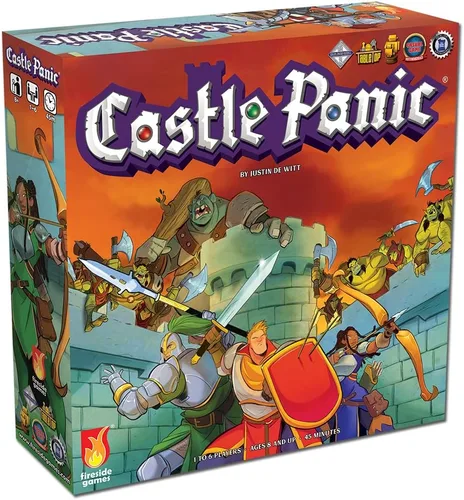 Vista 7 de The Wizard's Tower Castle Panic Expansion Juego de mesa para adultos y familia. Juego de mesa cooperativo. A partir de 8 años. Para 1 a 6 jugadores