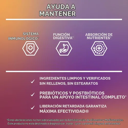Vista 7 de BioEmblem Complejo triple de magnesio y probióticos para mujeres y hombres