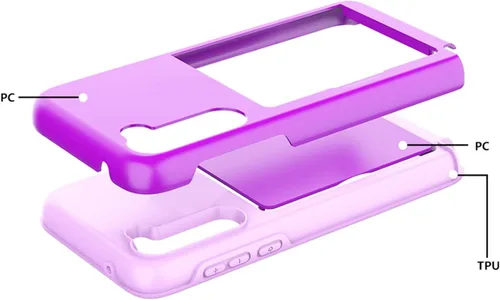 Vista 7 de Asuwish Funda para Samsung Galaxy S23 Plus S23+ 5G con protector de pantalla de vidrio templado y ranura para tarjetero, soporte para celular