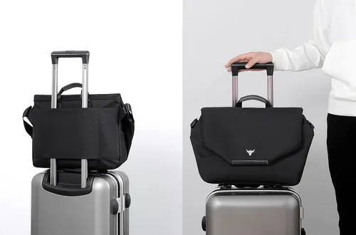 Vista 3 de FSD.WG Bandolera clásica de viaje y bandolera para hombre y mujer