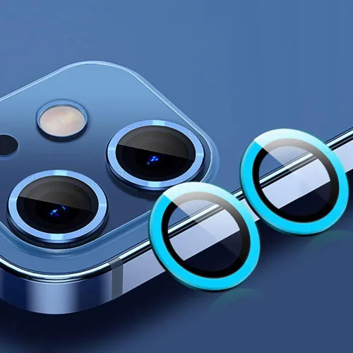Vista 37 de Compatible con iPhone 11 Pro/11Pro Max/12 Pro Luminous Camera Lens Protector Ultra Thin Película de vidrio templado Protector de pantalla de cámara
