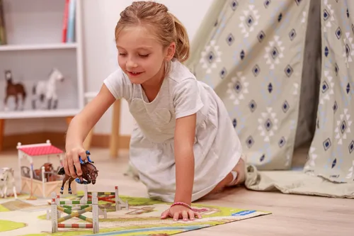 Vista 2 de Papo - Figura realista de jabalí - A partir de 3 años - Colección Farm Life - Juego educativo de animales de granja - Juguete de idea de regalo