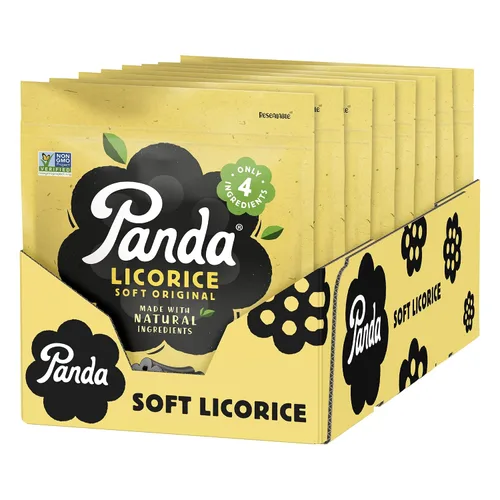 Vista 8 de Panda Masticables naturales de regaliz de 7 onzas (paquete de 4)