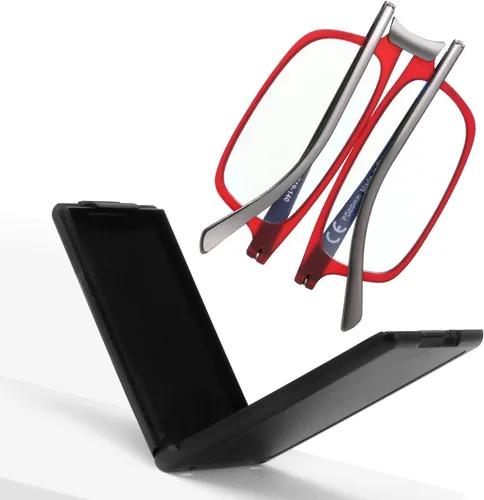 Vista 11 de SKYOAK Gafas de Sol de Lectura Plegables Irrompibles Evolucionadas para Mujeres y Hombres con Bloqueo de Luz Azul Anti UV Anti Fatiga Ocular