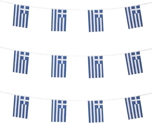 Vista 17 de ZXvZYT Cadena de bandera australiana de Australia, pequeñas banderas de banderín de Australia, para gran apertura, eventos deportivos nacionales