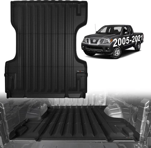 Vista 16 de TripleAliners - Tapete para caja de camioneta (de ejes) de 5 pies, encaje perfecto para pick-up de carga, accesorio de protección de vehículo