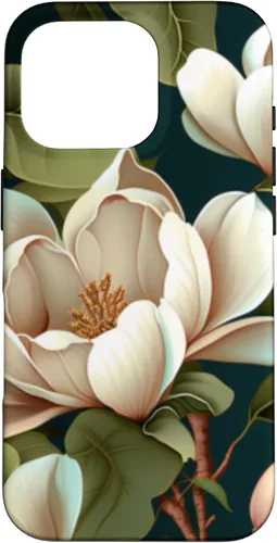 Vista 20 de Carcasa Magnolia Floral para iPhone 17