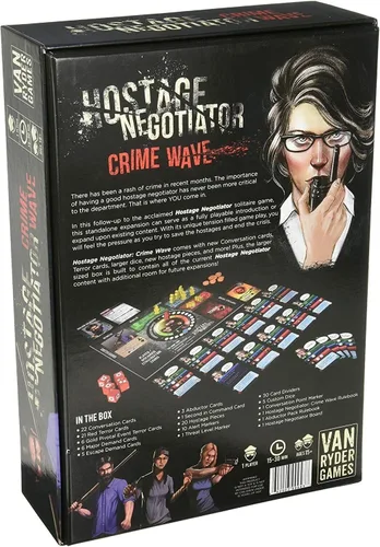Vista 4 de Van Ryder Games Negociador de rehenes Crime Wave Juegos de mesa