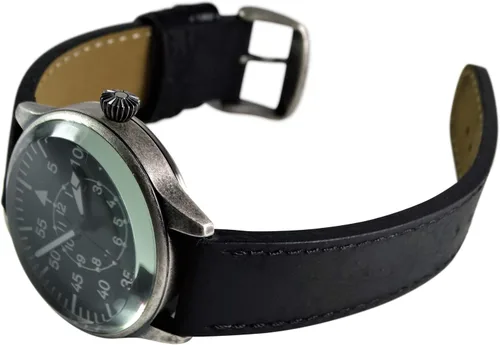 Vista 9 de Mil-Tec Retro Mechanical Dial Aviator Watch