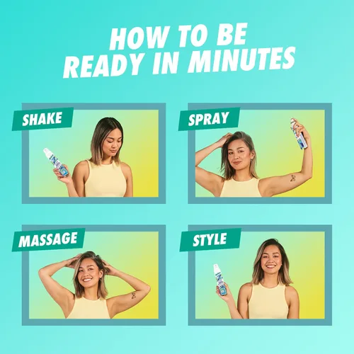 Vista 5 de Batiste Champú seco, rubio, 6.35 oz. El embalaje puede variar