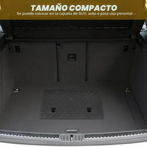 Vista 7 de DOITOOL 2 rampas para bordillos de entrada, altura de elevación de 2.6 pulgadas, rampas para sillas de ruedas resistentes para el hogar, rampas