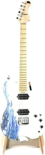 Vista 7 de Ruach GS-7 A-Frame - Soporte para guitarra acústica individual - Abedul (eléctrico individual/bajo)